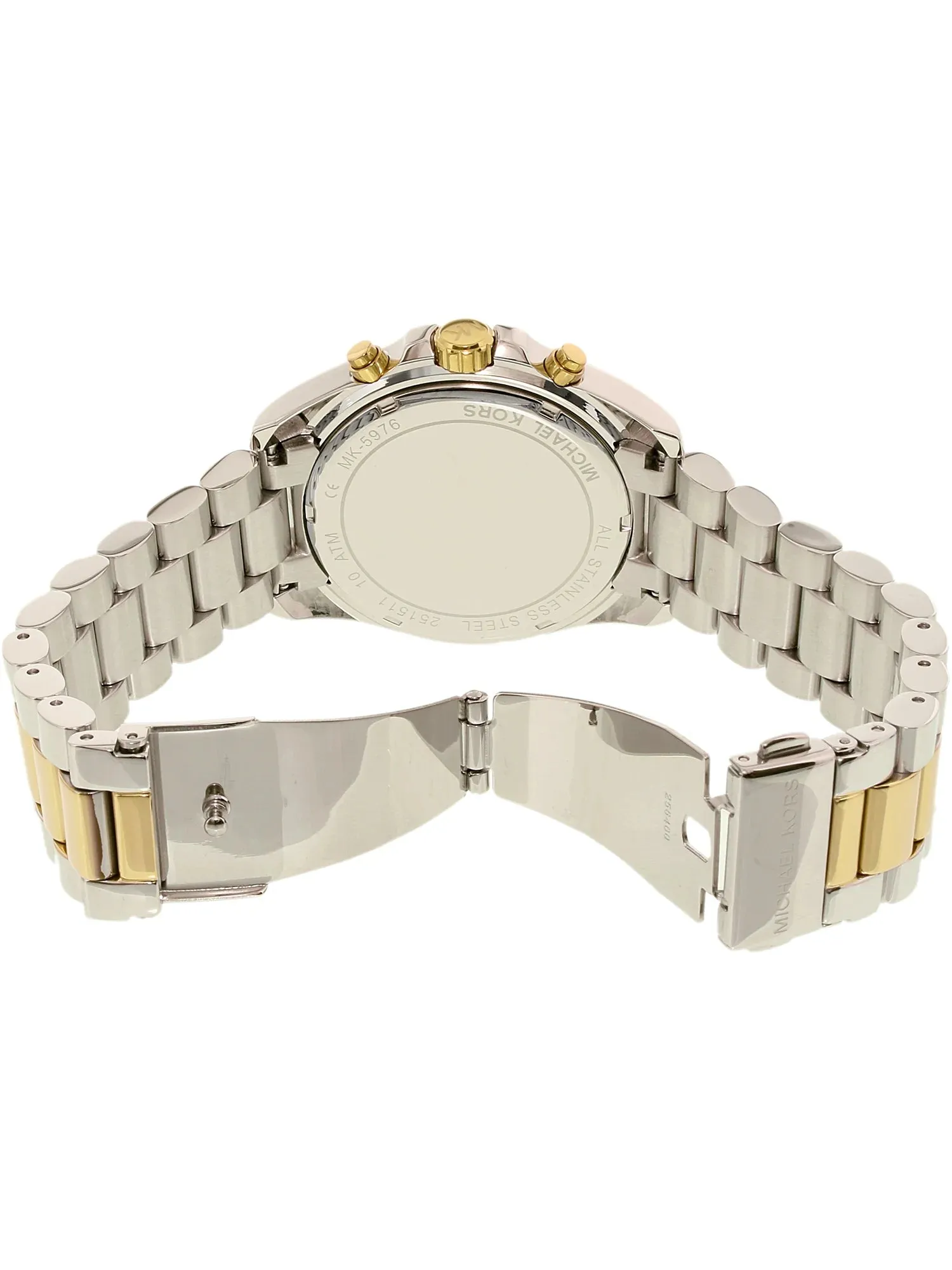 Michael Kors Men's Bradshaw Two-Tone Chronograph Metal Watch MK5976