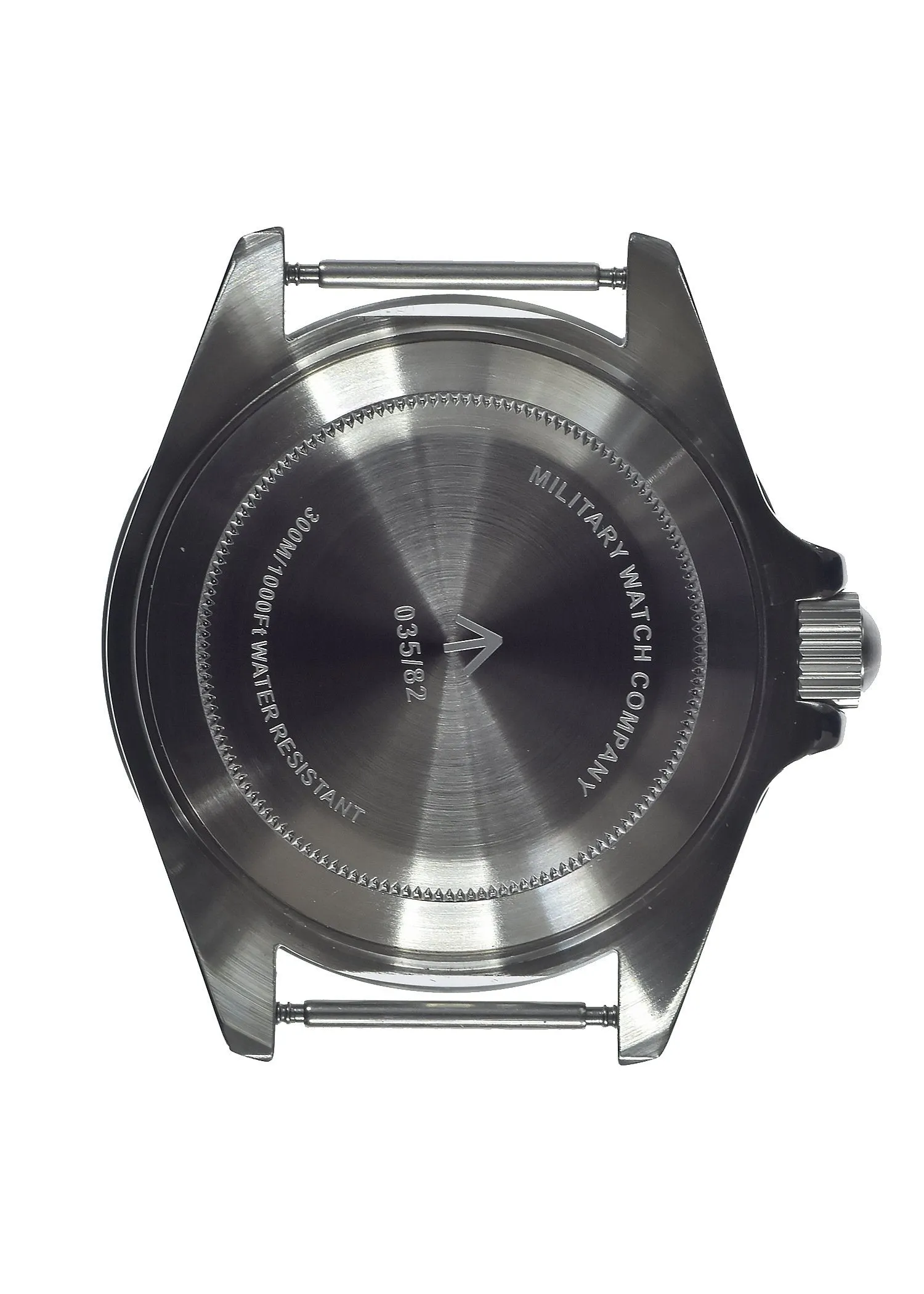 MWC 21 Jewel 1980s Pattern 300m Automatic Military Divers Watch with Sapphire Crystal and a Black and a Grey NATO Strap