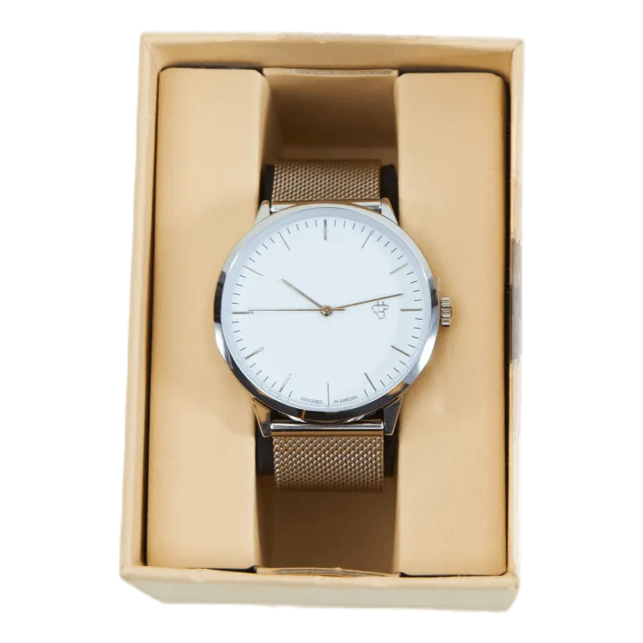 Nando Silver Watch Silver