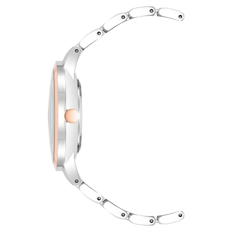 Nine West Grey Dial Analog Watch For -  Ladies NW-2099GYRT
