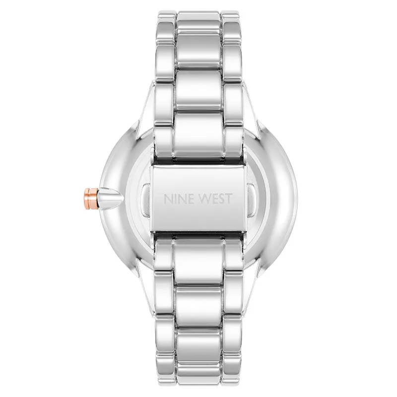 Nine West Grey Dial Analog Watch For -  Ladies NW-2099GYRT