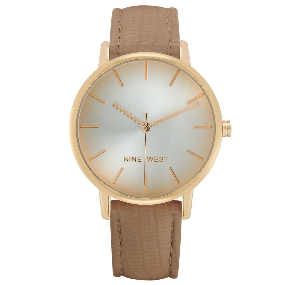 Nine West Quartz Gold Classic Brown Ombre
