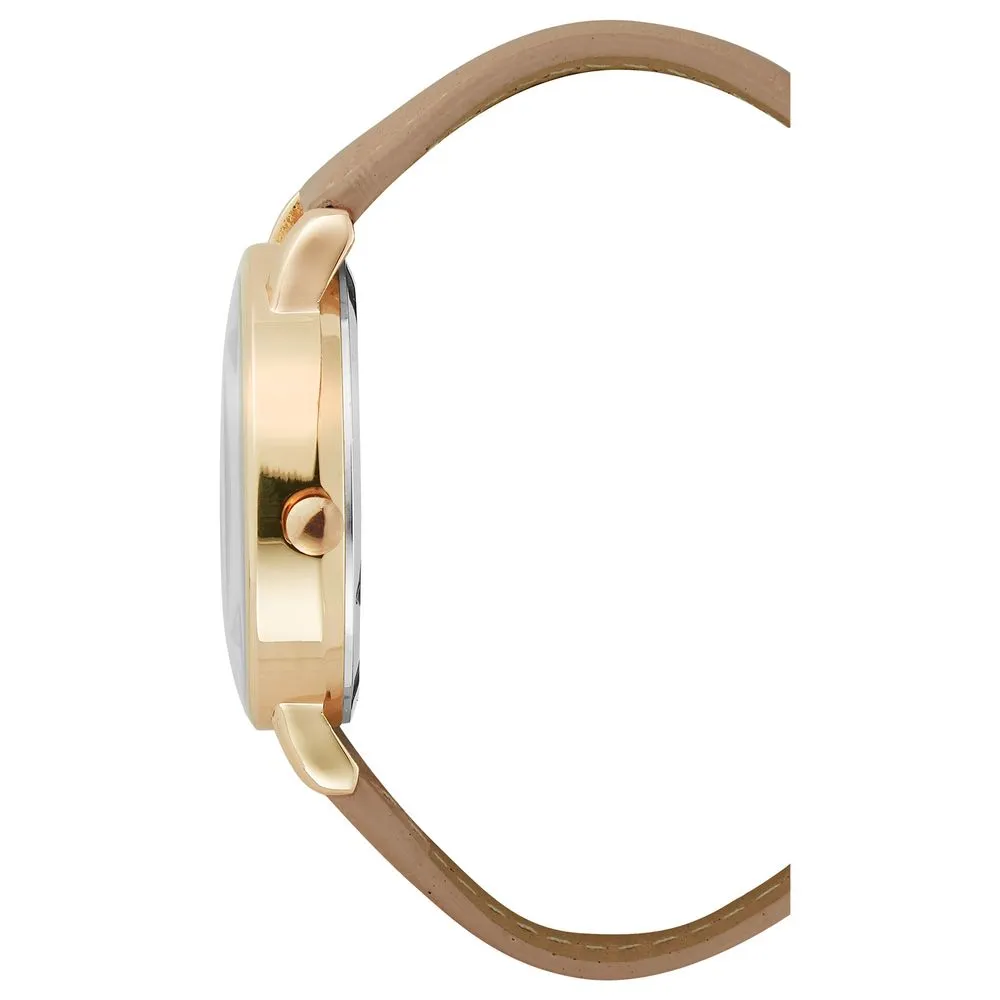Nine West Quartz Gold Classic Brown Ombre