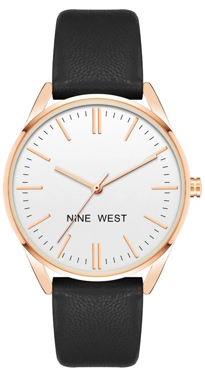 Nine West Silver Dial Analog Watch For -  Ladies NW-1994RGBK