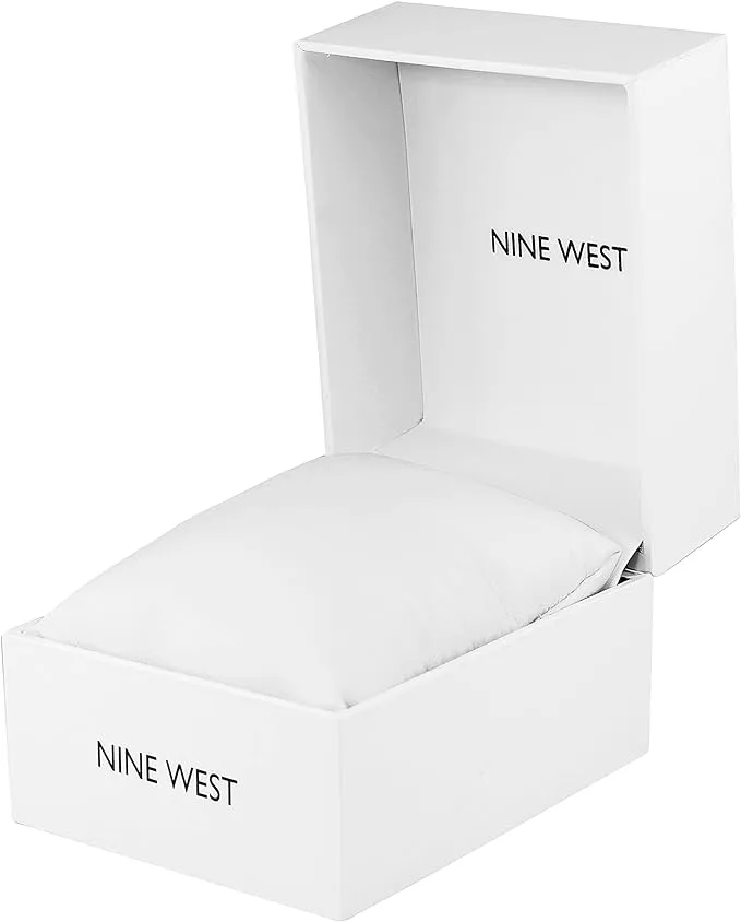 Nine West Silver Dial Analog Watch For -  Ladies NW-2279SISV