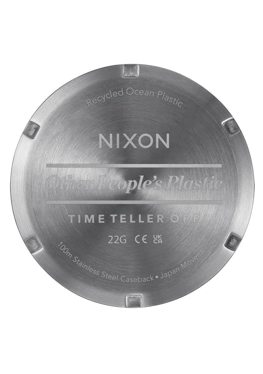 Nixon "Time Teller OPP" Watch in 4 Color Combinations