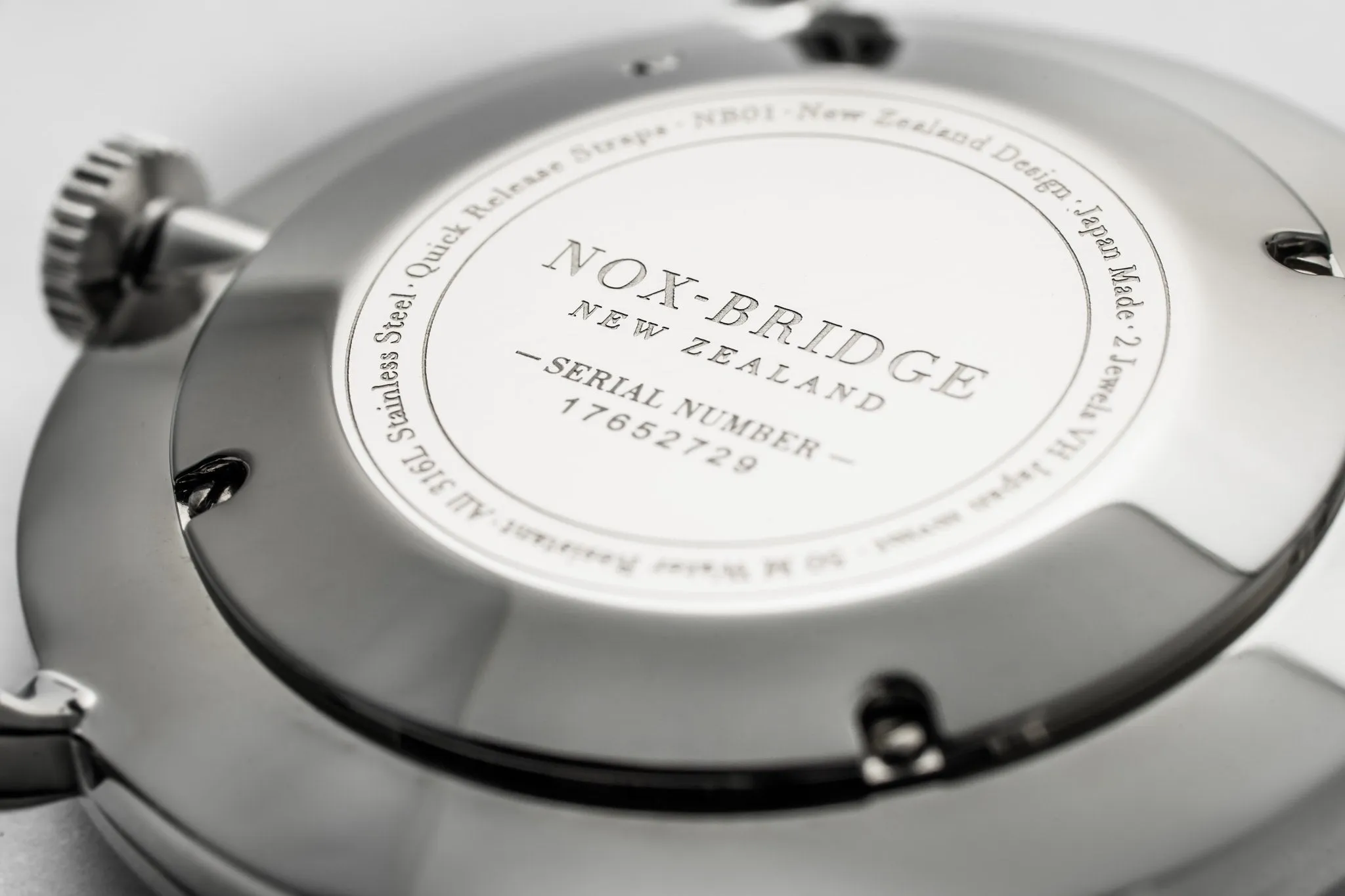 Noxbridge Classic Izar Silver 36MM IS36