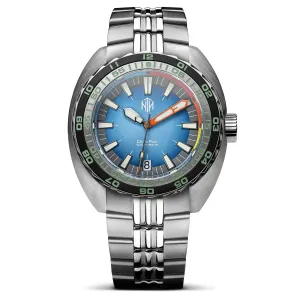 NTH DevilRay Automatic Dive Watch - Date - Blue