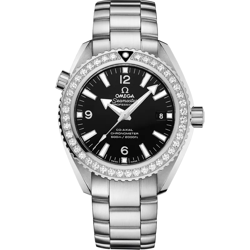 Omega Seamaster Planet Ocean 600M 42 mm, steel on steel