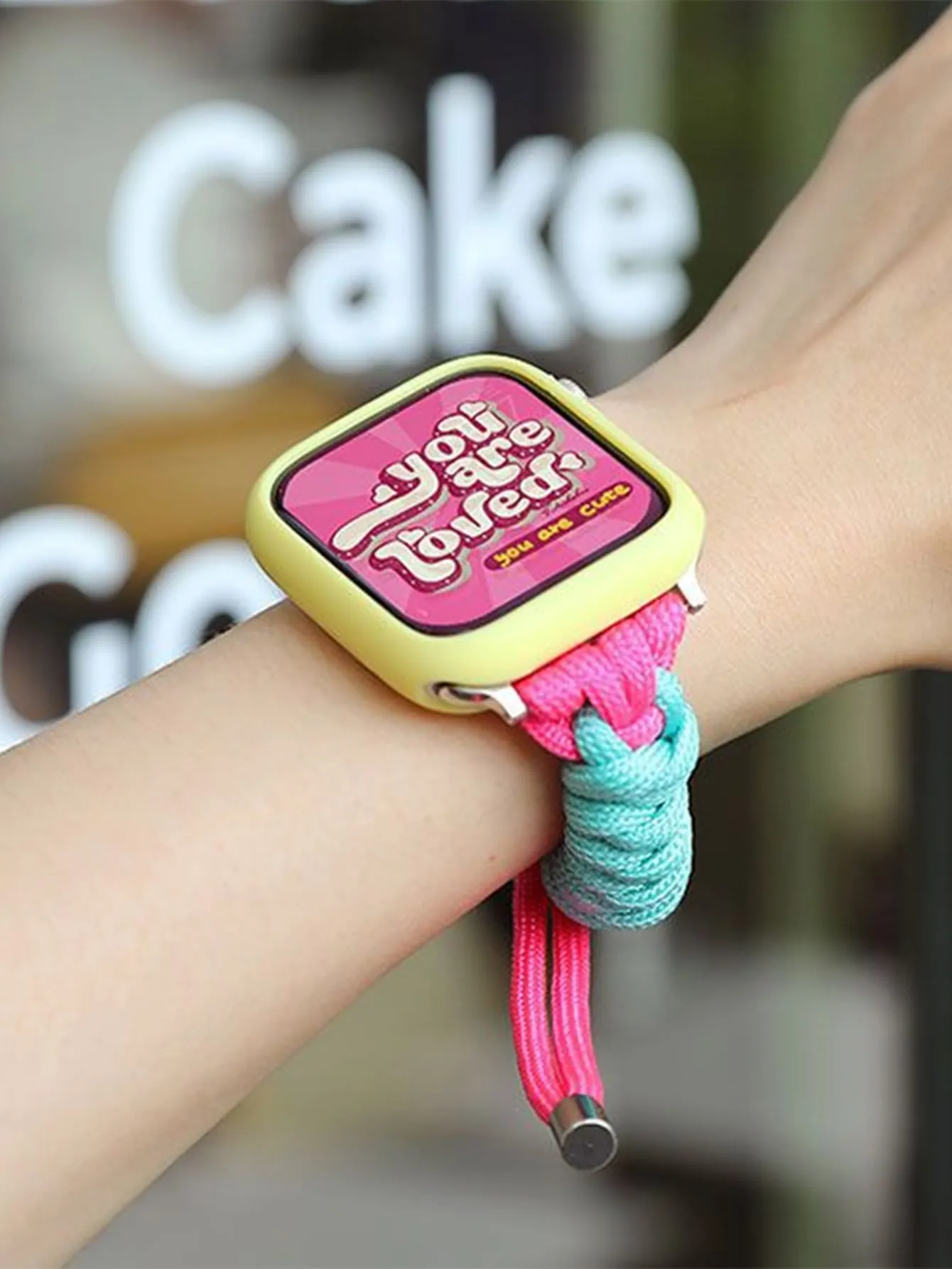 Paracord Weaving Apple Watch Band