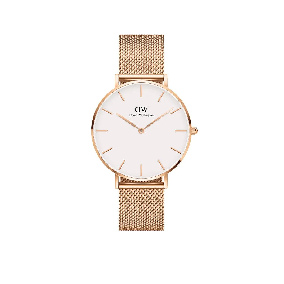 Petite 36mm Melrose - Rose Gold & White Watch