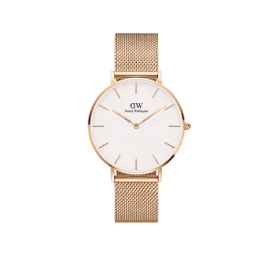 Petite 36mm Melrose - Rose Gold & White Watch