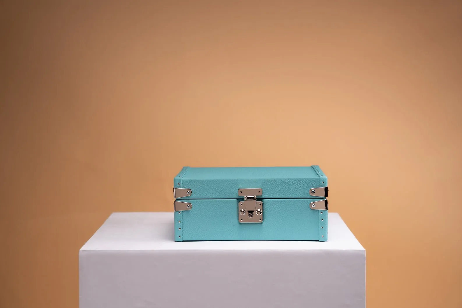 Petra Watch Case - Togo Tiffany Blue