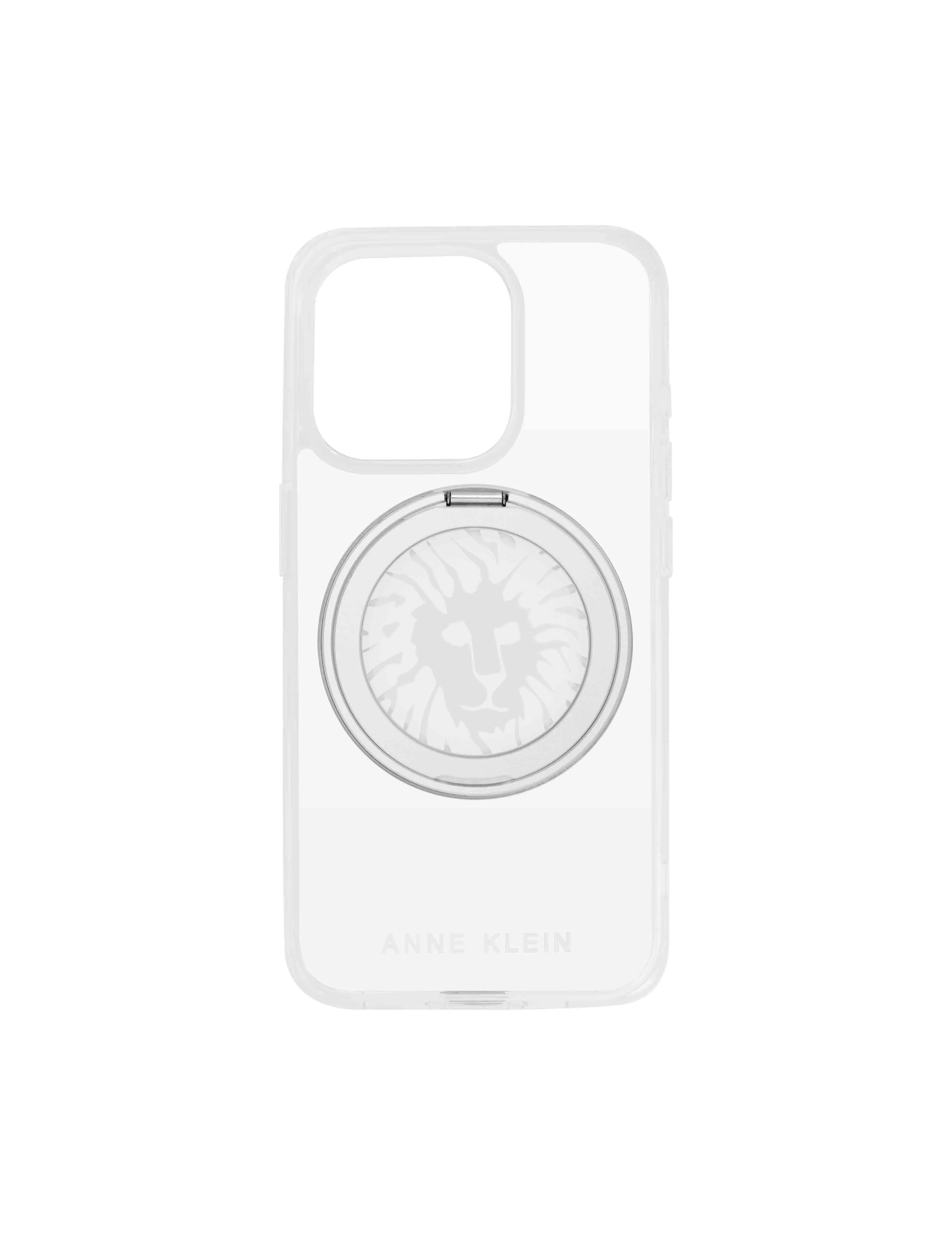 Protective Plastic Case with Rotating Ring for iPhone® 15