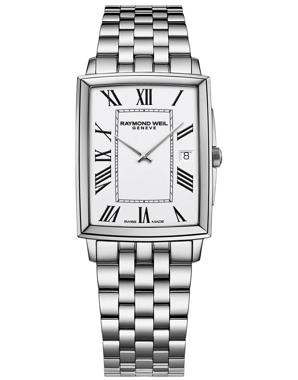 Raymond Weil Toccata Men's Classic Rectangular Stainless Steel Watch | 5425-ST-00300