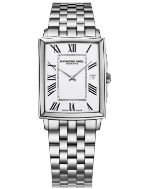 Raymond Weil Toccata Men's Classic Rectangular Stainless Steel Watch | 5425-ST-00300