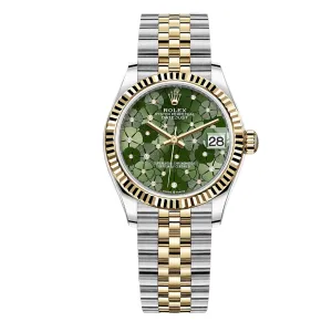Rolex Datejust 278273-0032 31mm Green Floral New Dial 2022