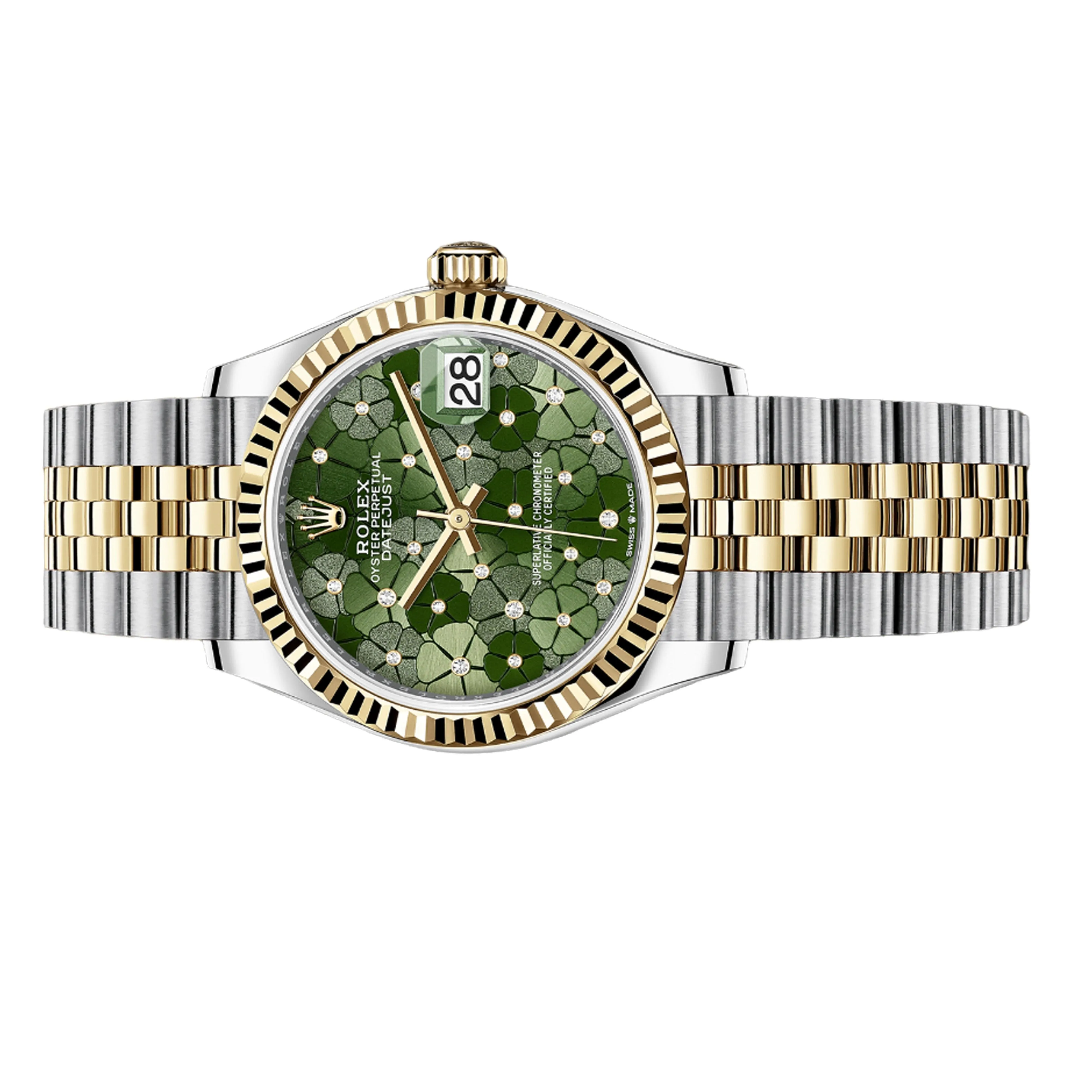 Rolex Datejust 278273-0032 31mm Green Floral New Dial 2022