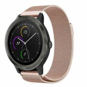 Rose Gold Metal Garmin Venu Strap