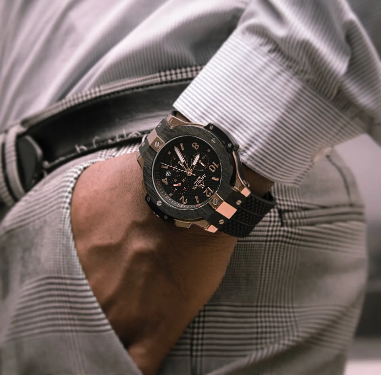 RoseGold SpeedRacer by ASOROCK WATCHES