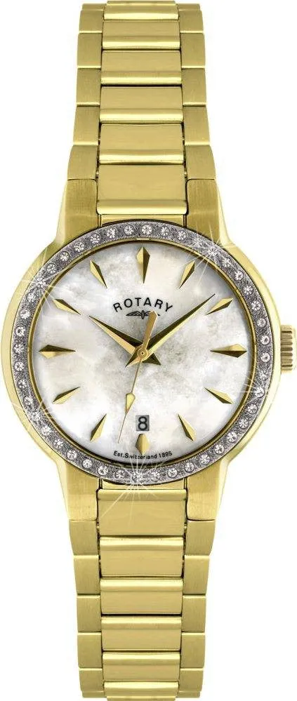 ROT Watch Ladies Gold PVD Bracelet