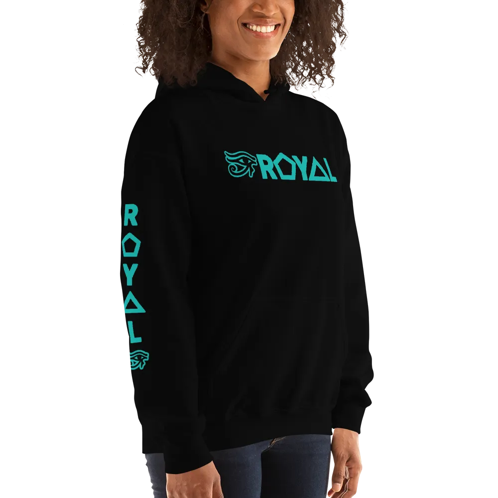 ROYAL. | Urban Resort | RA PARTY ROYAL EMBLEM Unisex Heavy Blend Hoodie MINT EMBLEM (3 VARIETIES)
