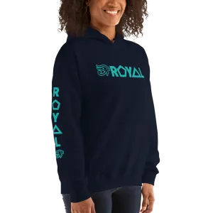 ROYAL. | Urban Resort | RA PARTY ROYAL EMBLEM Unisex Heavy Blend Hoodie MINT EMBLEM (3 VARIETIES)