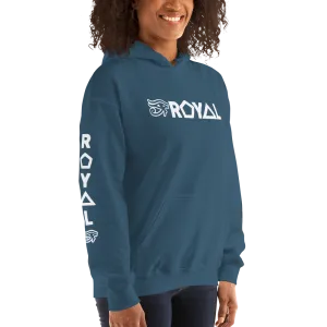 ROYAL. | Urban Resort | RA PARTY ROYAL EMBLEM Unisex Heavy Blend Hoodie WHITE (5 VARIETIES)