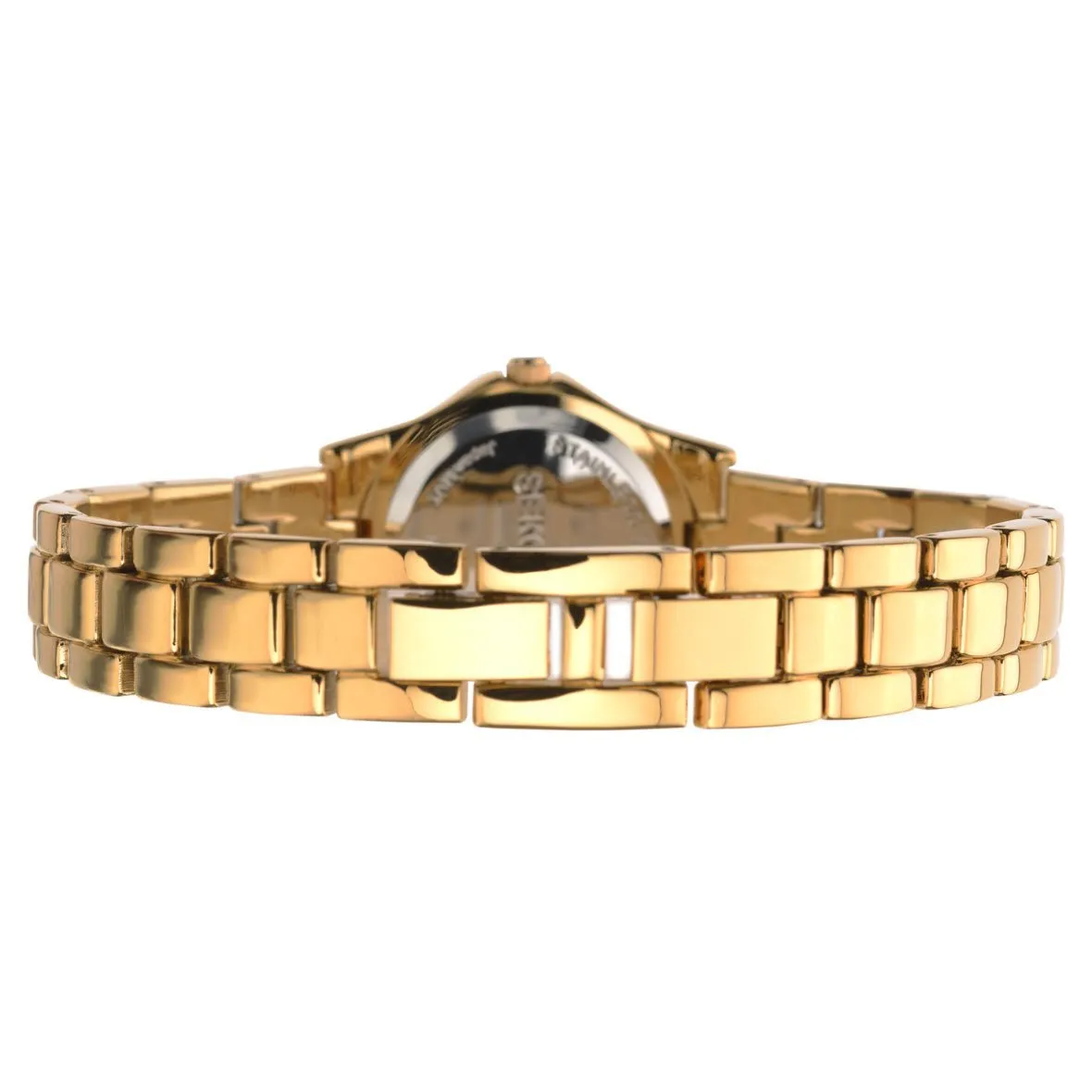 Sekonda Gold Dial Gold Stones Set Rose Gold Bracelet Watch SK2020