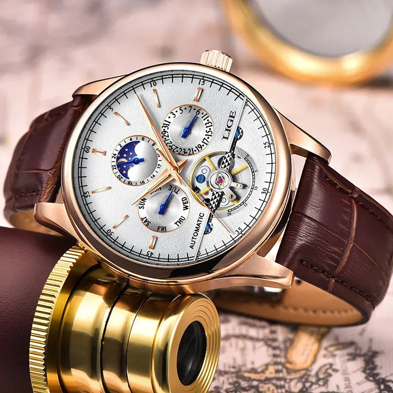 Self-Winding Mechanical Tourbillon Timepiece