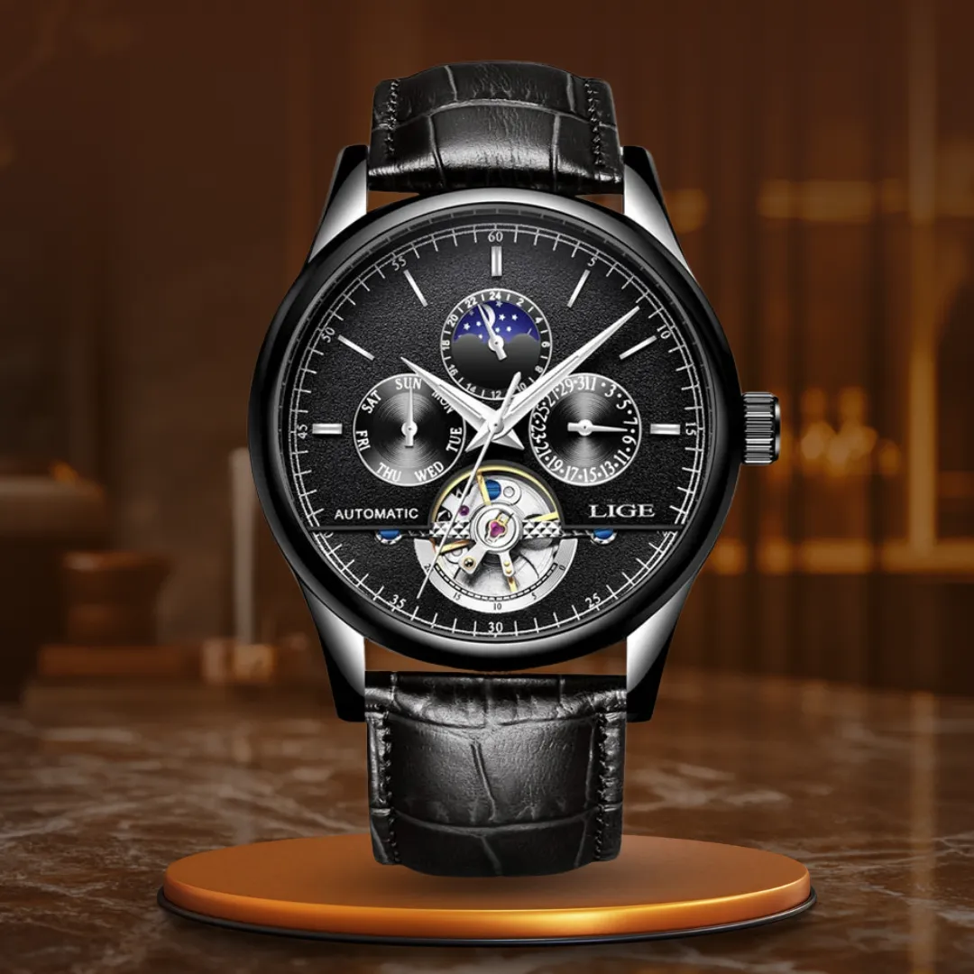 Self-Winding Mechanical Tourbillon Timepiece
