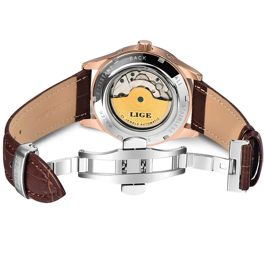 Self-Winding Mechanical Tourbillon Timepiece