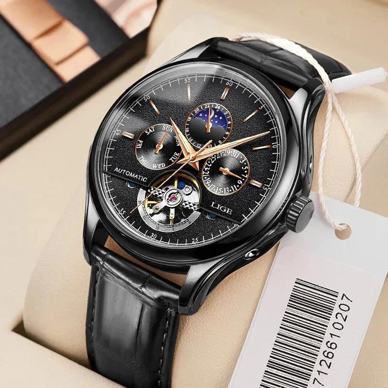 Self-Winding Mechanical Tourbillon Timepiece