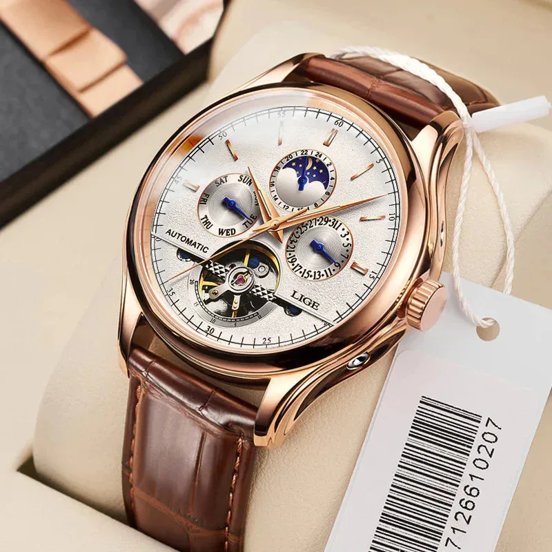 Self-Winding Mechanical Tourbillon Timepiece