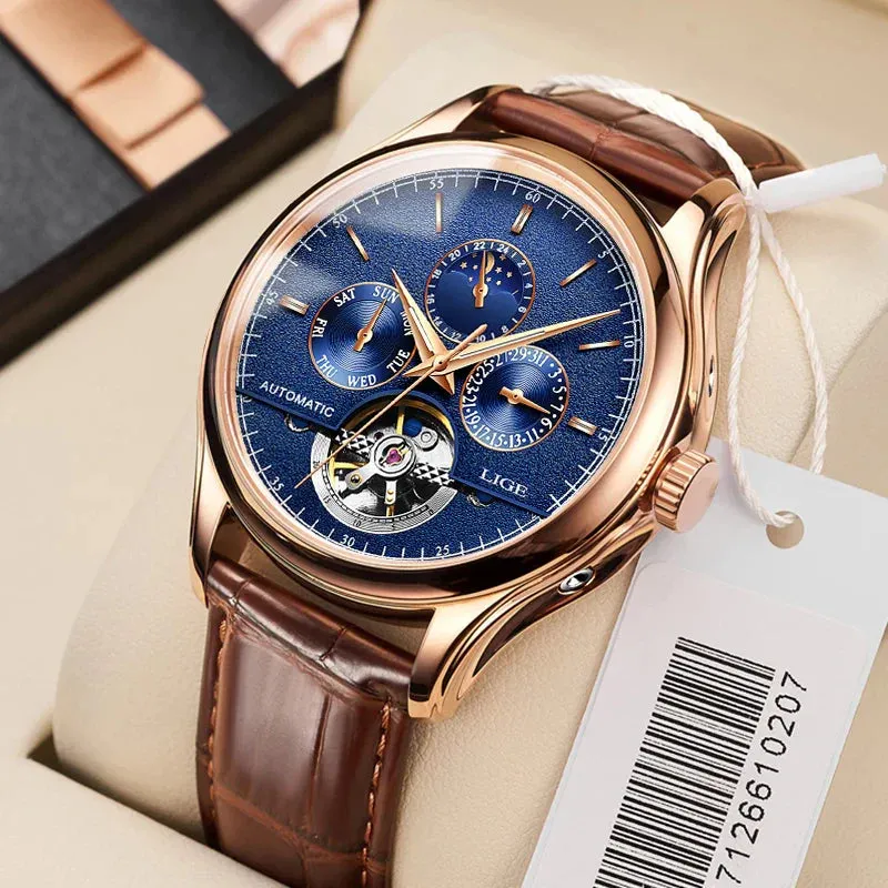 Self-Winding Mechanical Tourbillon Timepiece