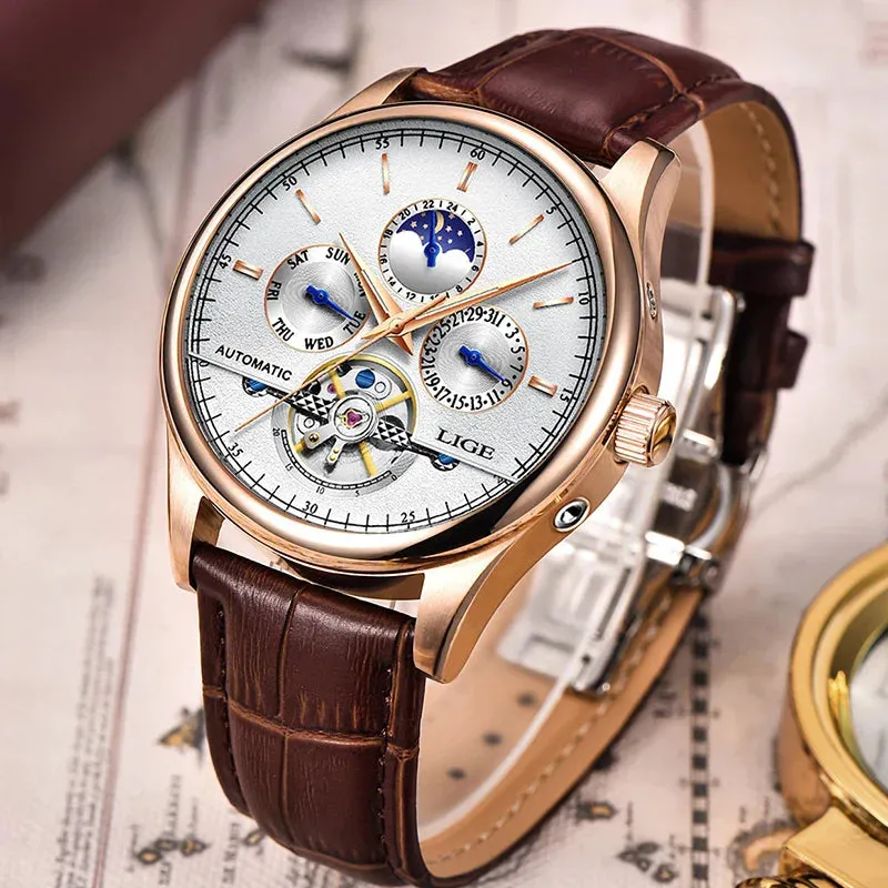 Self-Winding Mechanical Tourbillon Timepiece