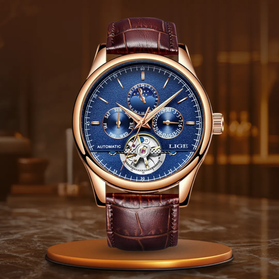 Self-Winding Mechanical Tourbillon Timepiece