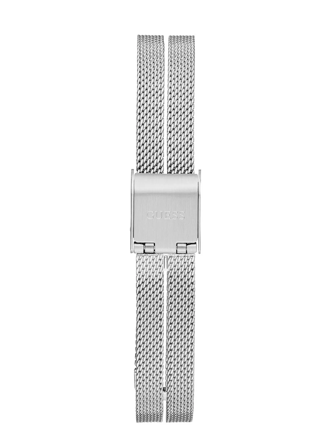 Silver Array Crystal Mesh Watch