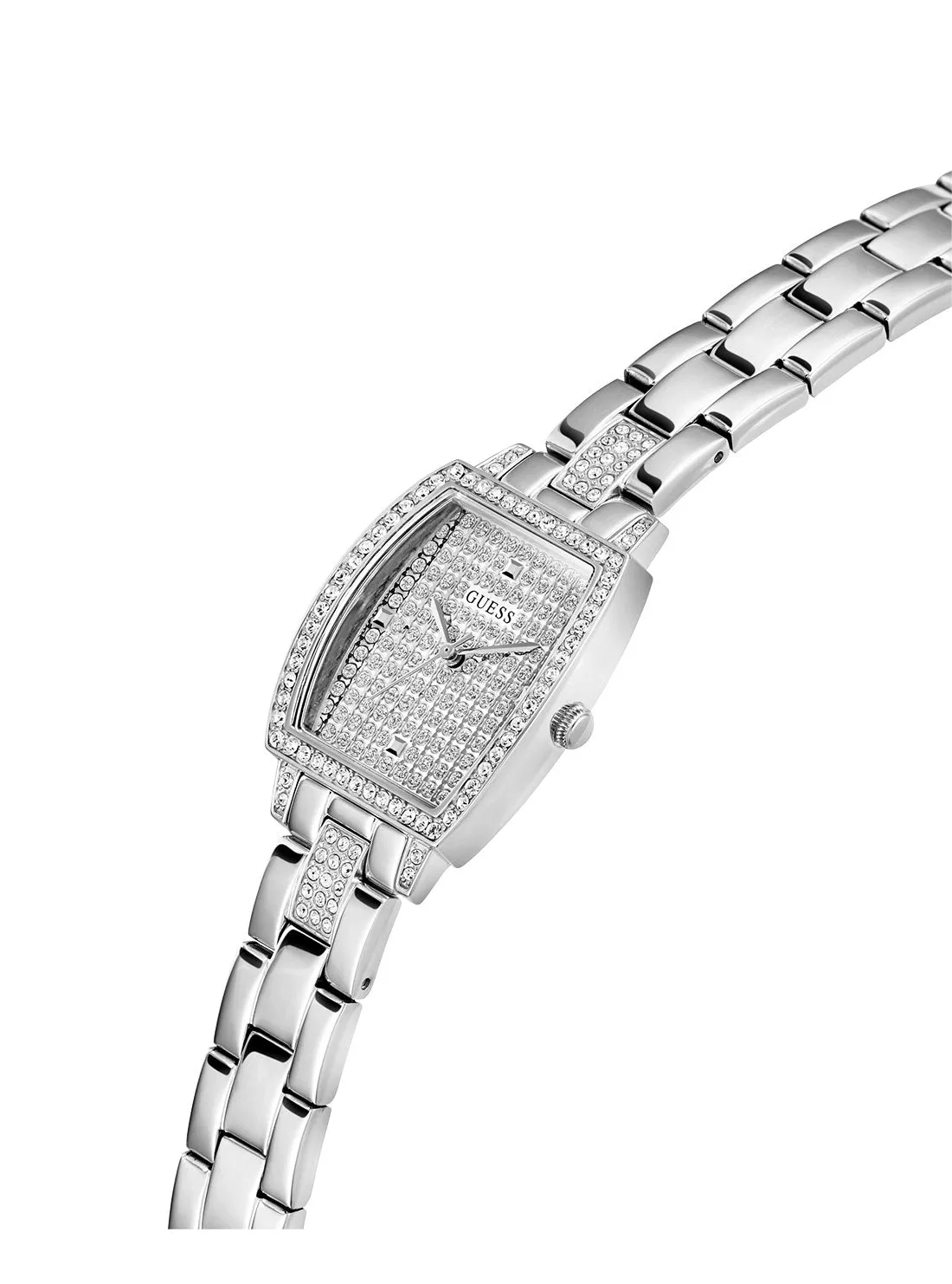 Silver Brilliant Glitz Watch