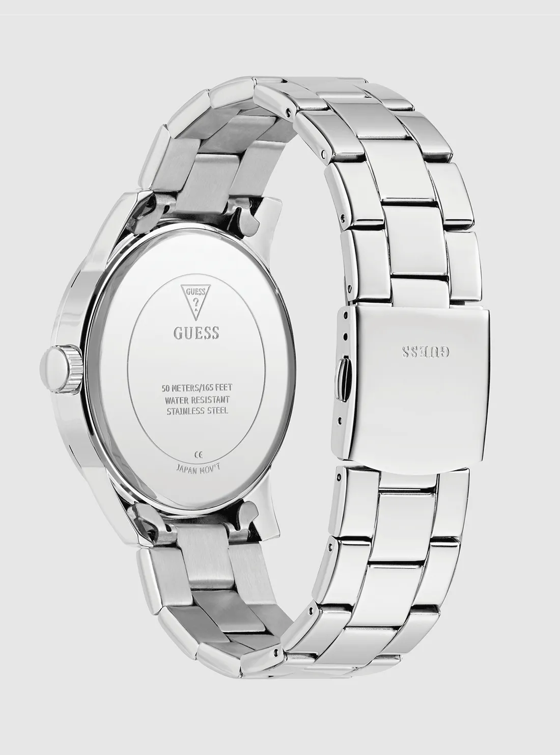 Silver Collegiate Blue Dial Watch