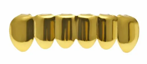 Silver Color Top Bottom Teeth GRILLZ  Mouth Teeth Caps Hip Hop Grills with Silicone mode