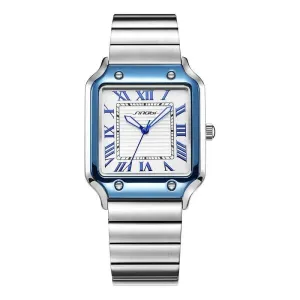 SINOBI Casual Men's Quartz Business Square Watches