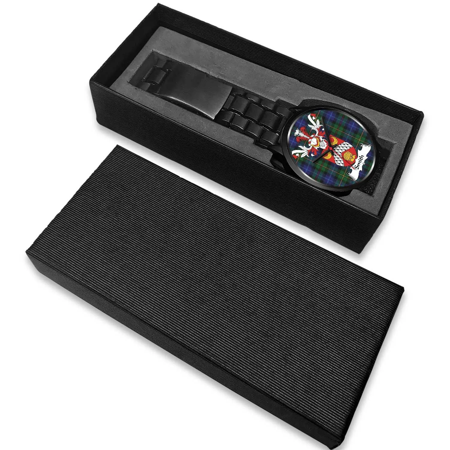 Smith Clan Badge Tartan Black Watch