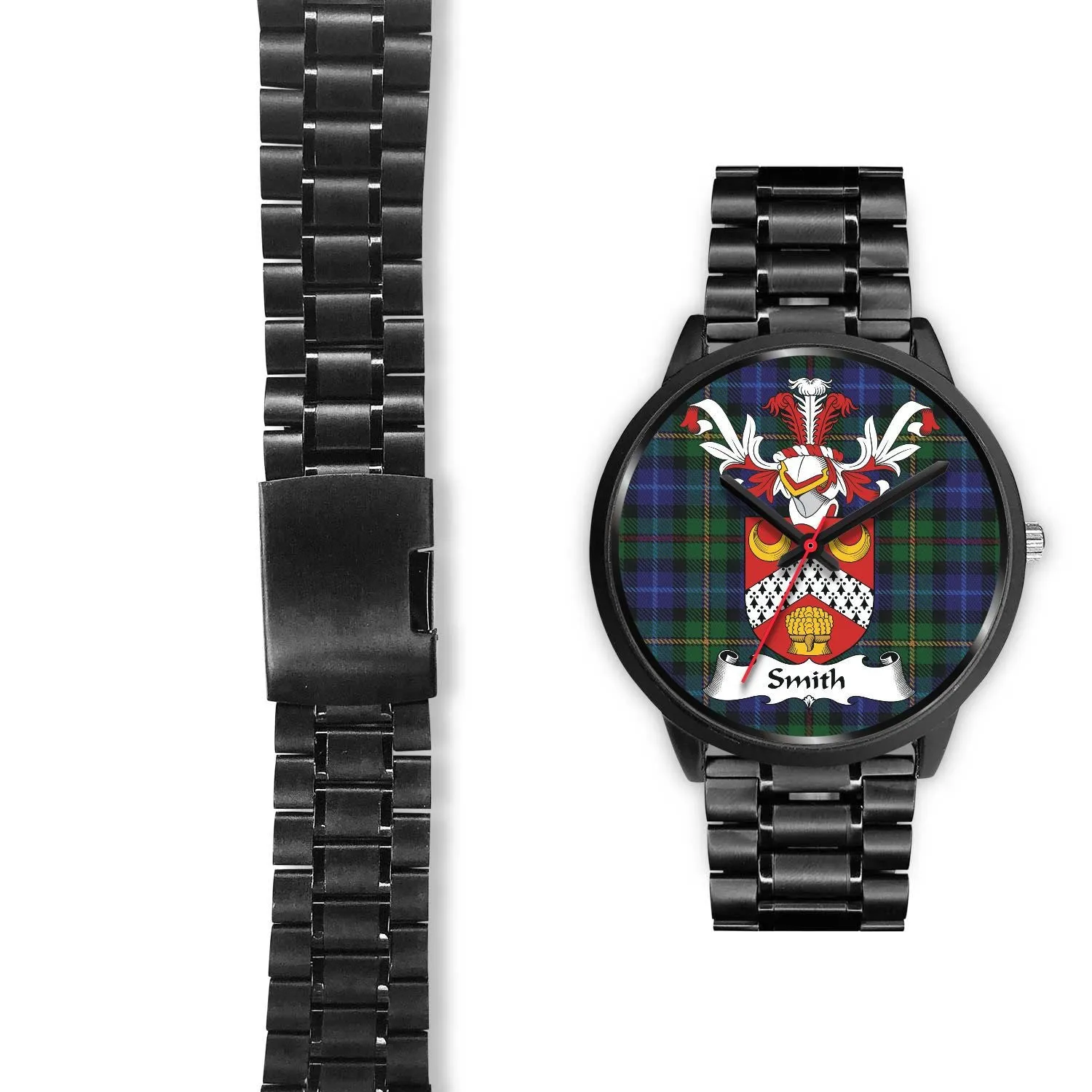 Smith Clan Badge Tartan Black Watch