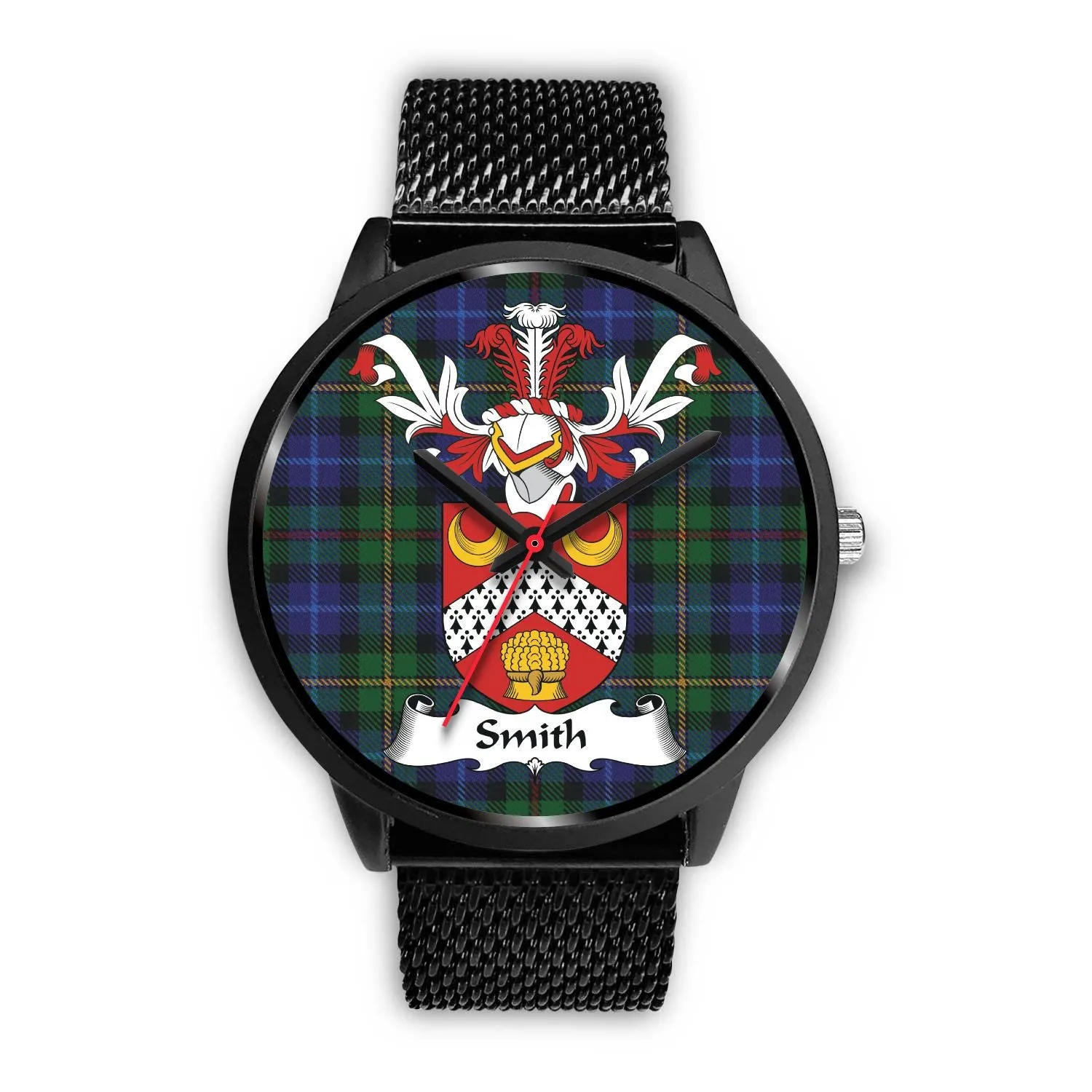 Smith Clan Badge Tartan Black Watch