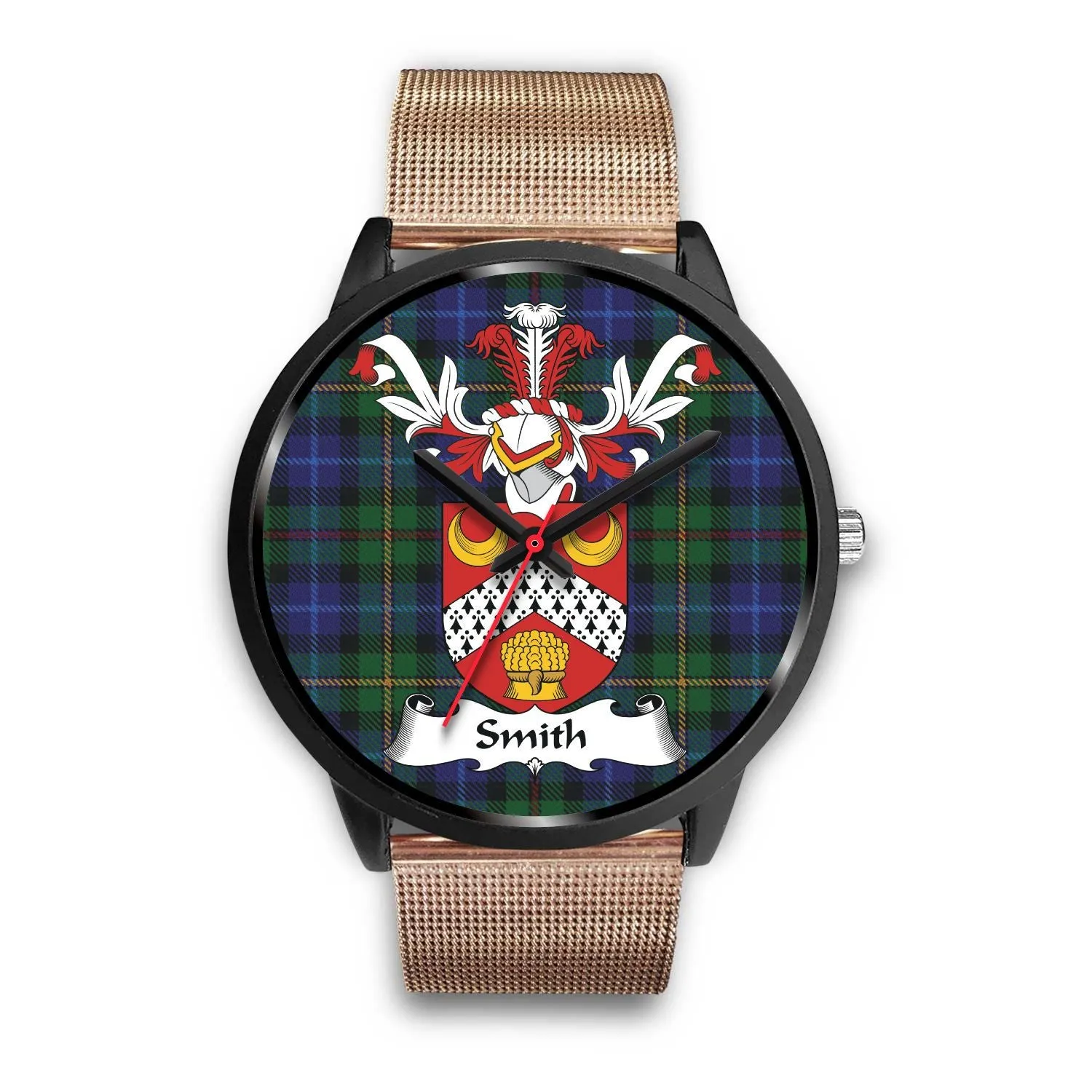 Smith Clan Badge Tartan Black Watch