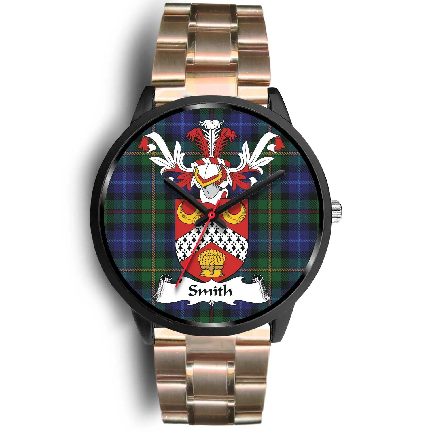 Smith Clan Badge Tartan Black Watch