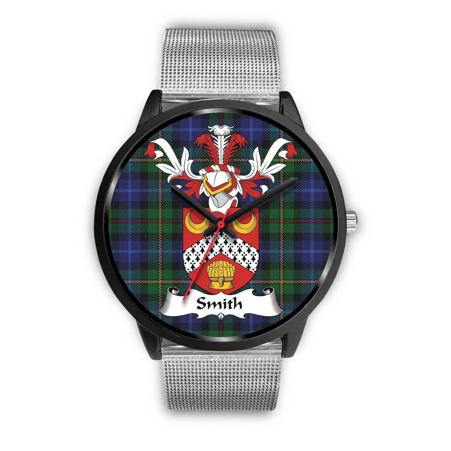 Smith Clan Badge Tartan Black Watch