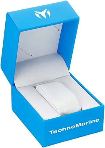 TechnoMarine Men's Sea 42mm Blue Dial Stainless Steel Watch - TM-220098