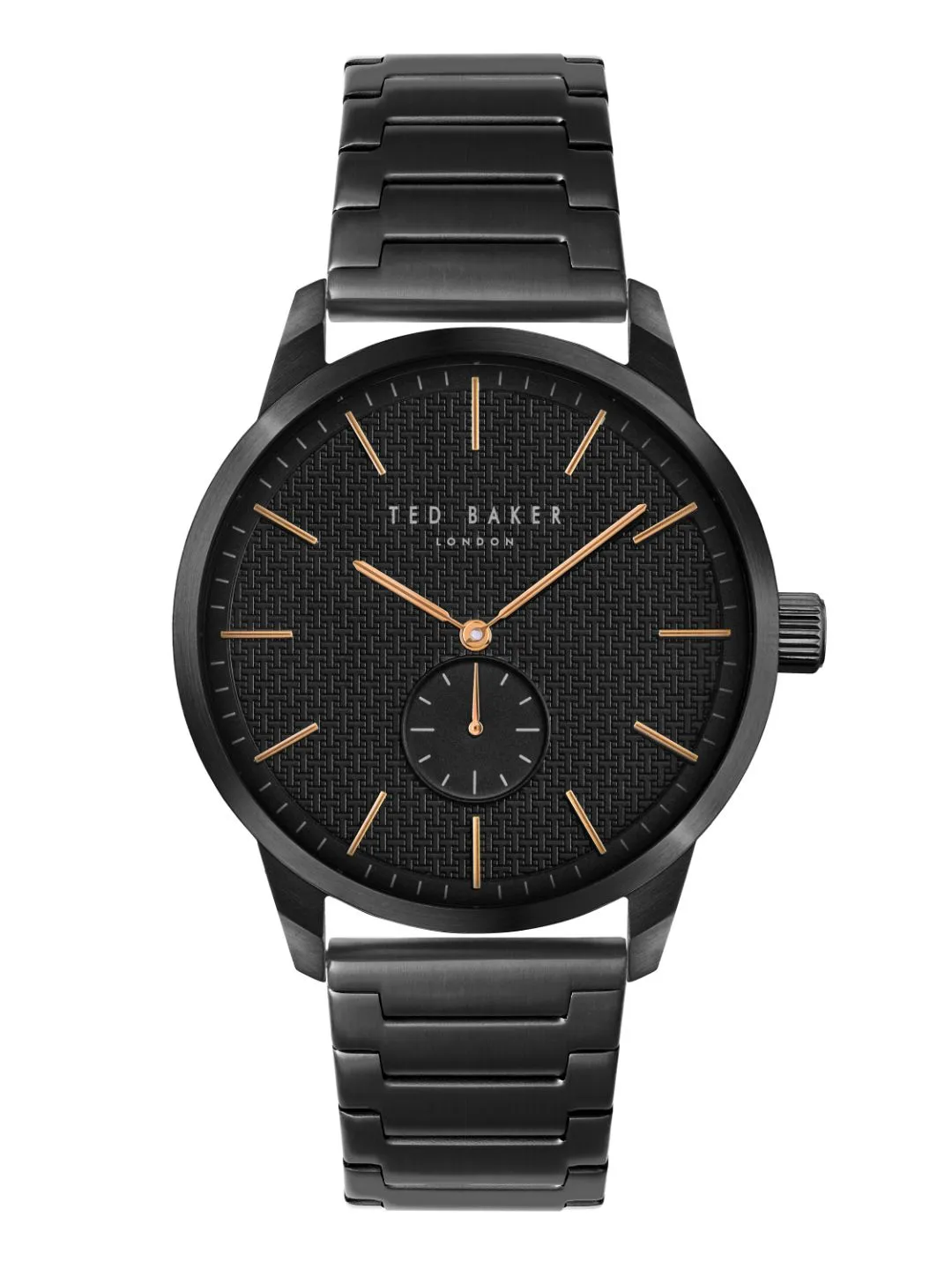Ted Baker Albertt Men Black Wrist Watch - Bkpbts302